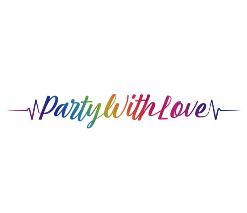 PARTY WITH LOVE LOGO COLOR